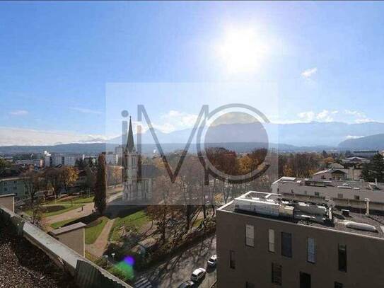 Zentrale 3 Zimmer Wohnung in Villach mit großer Terrasse und TG Platz zu mieten