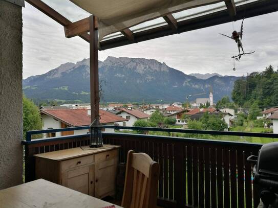 3-Zimmer-Wohnung mit Blick auf das Kaisergebirge