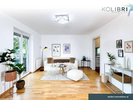 Wohnen mit Komfort: 2-Zimmer-Traum mit Südbalkon und TG-Platz