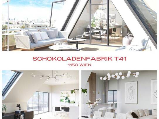 DIE SCHOKOLADENFABRIK - 4 Zimmer DG Penthouse mit 3 Terrassen