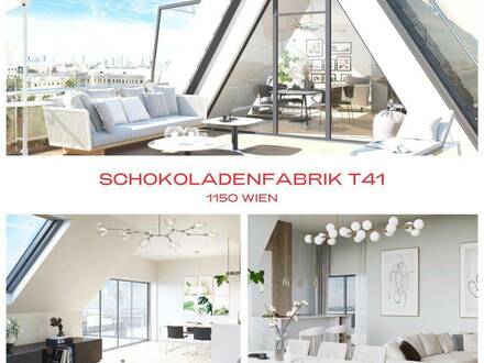 DIE SCHOKOLADENFABRIK - 4 Zimmer DG Wohnung mit 3 Terrassen