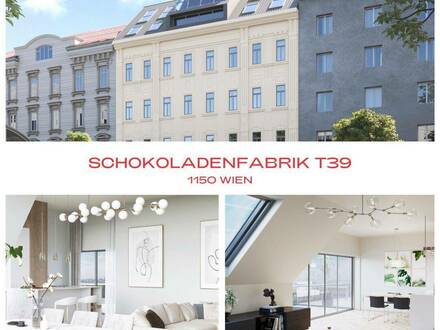 DIE SCHOKOLADENFABRIK - 4 Zimmer DG Wohnung mit südseitiger Terrasse/Balkon