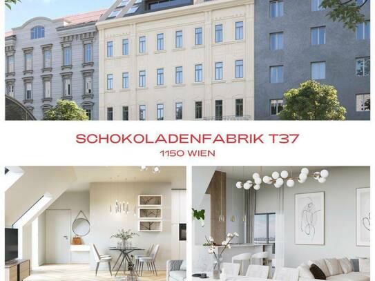 DIE SCHOKOLADENFABRIK - 3 Zimmer DG Wohnung mit südseitiger Loggia/Balkon
