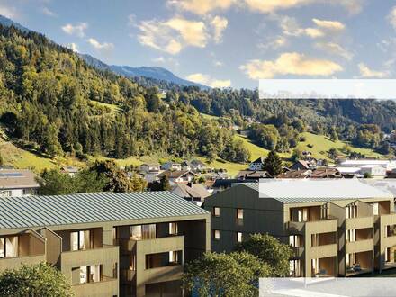 Großzügige 3 Zimmer Wohnung im ersten Obergeschoss - Wohnen am Schwarzbach in Bludesch