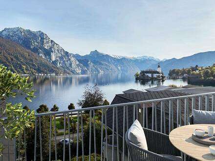 Sonnige Wohnung mit Seeblick und großer Terrasse in Bestlage von Gmunden