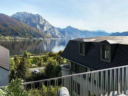 Lichtdurchflutete Wohnung mit teilweisem Seeblick und großer Terrasse in Bestlage von Gmunden