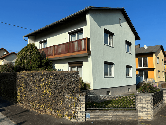 Einfamilienhaus mit großem Garten und Nebengebäude in ruhiger Lage von Ansfelden zu verkaufen