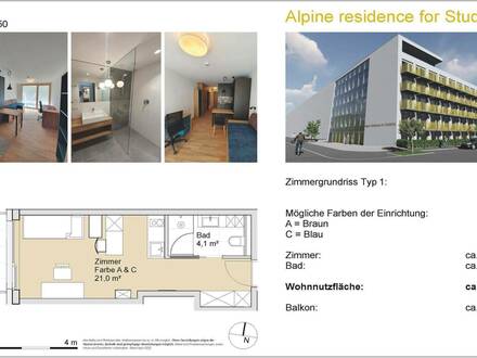 Alpine Resindence for Students - Einzeappartements