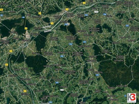 Grünland in OÖ/Innviertel, vielleicht zur Neugründung einer Landwirtschaft