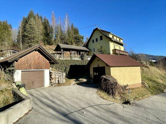 FANTASTISCHE AUSSICHTEN: URIGES LANDHAUS mitten im UNESCO Biosphärenpark Nockberge - auch als Ferienimmobilie geeignet