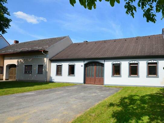 Einfamilienhaus - Streckhof mit großem Nebengebäude