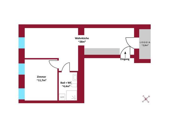 In Fertigstellung! Erstbezug: Altbau, Neubau, hofseitige Terrassen, Balkone, Loggien, Gärten, Schlüsselfertig.