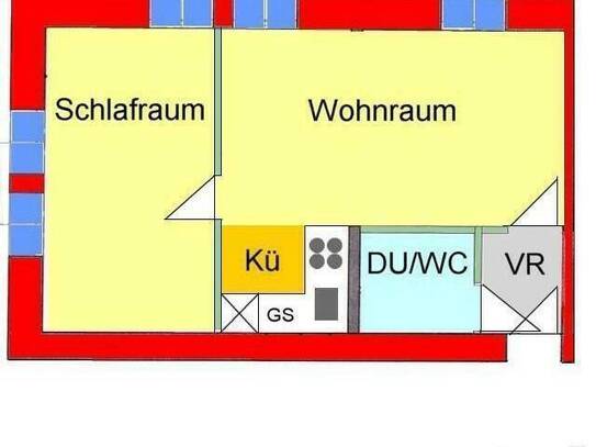 Provisionsfreie 2-Zimmer-Altbauwohnung in Bestlage direkt bei UNI