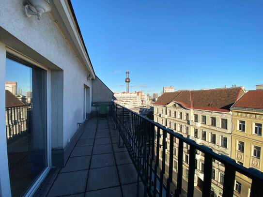 Dachgeschoss Wohnung mit Terrasse und Top Infrastruktur