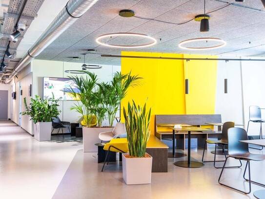 Hoch innovative Offices in Toplage ab einem Arbeitsplatz