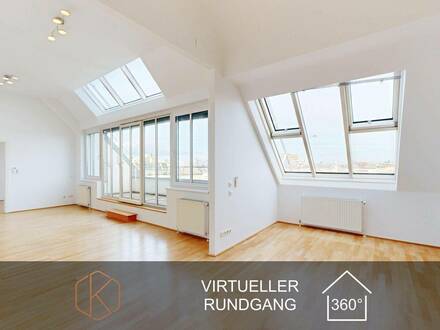 Exklusives Dachgeschossbüro/-ordination am Liechtensteinpark | 4 Zimmer | Lift | Terrasse | Klimaanlage