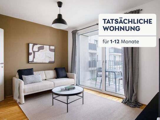 2 Zi Neubau mit Aufzug und Balkon, Nahe Schönbrunn und U4 Schönbrunn /U4 Meidling Hauptstraße (VIE388)