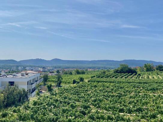 Neubau Erstbezug Sonnige Drei Zimmer Wohnung mit geräumiger Außenfläche und Fernblick