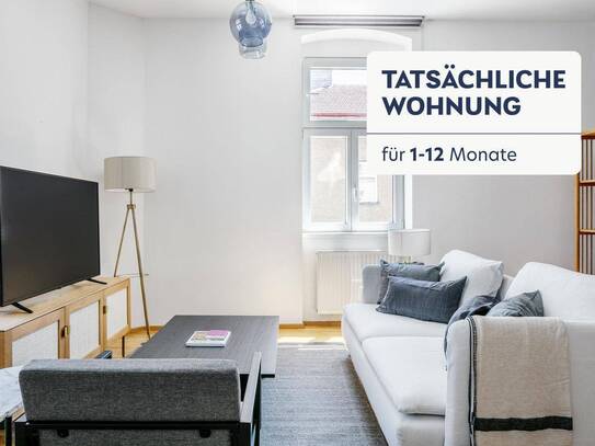 Stilaltbau frisch saniert nahe Hauptbahnhof, lichtdurchflutete Eckwohnung, 2 Zimmer, 3. Liftstock (VIE20)