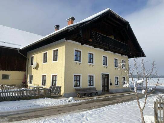 Idyllisches Bauernhaus in Seeham: Ruhe, Natur und Entspannung pur