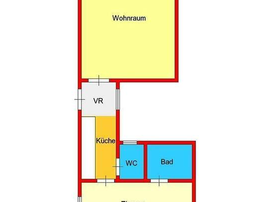 Provisionsfrei: günstiges 2-Zimmerapartment bei TU / Steyrergasse