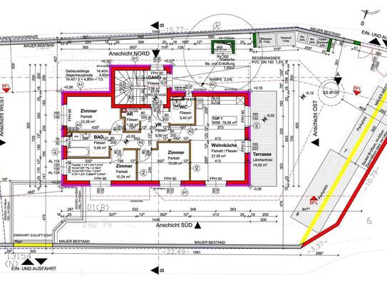 --KEINE PROVISION--Erstbezug--Schöne 3-Zimmer-EG-Wohnung mit Garten