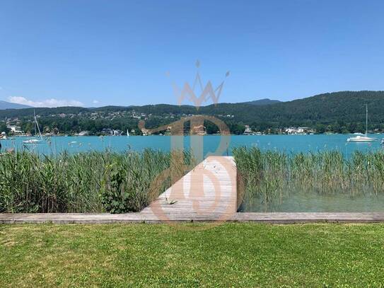 Exklusives Wohnerlebnis am Wörthersee – Maisonette mit Garten & Seezugang