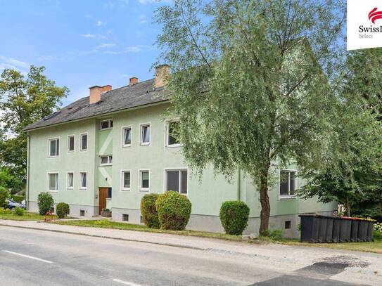 Gepflegte 4 Zimmer Wohnung | 2. Stock ohne Lift | Loggia | Offener Kamin | Inkl. Garagenstellplatz