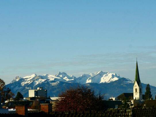 zentrales Wohnen in Dornbirn mit 360° Blick