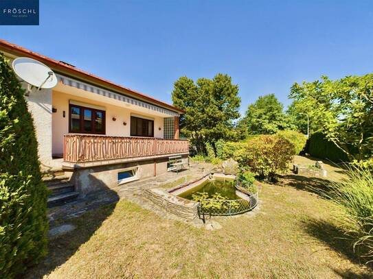 WOHN-BUNGALOW „ Little TOSKANA“ - mit herrlichem Gartengrundstück und Garage