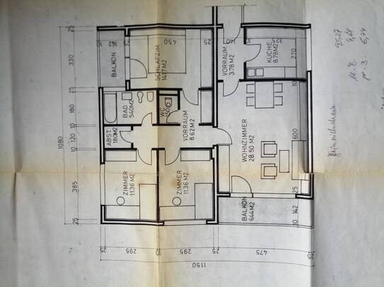 GEIDORF - 4 Zimmerwohnung - TOP Lage