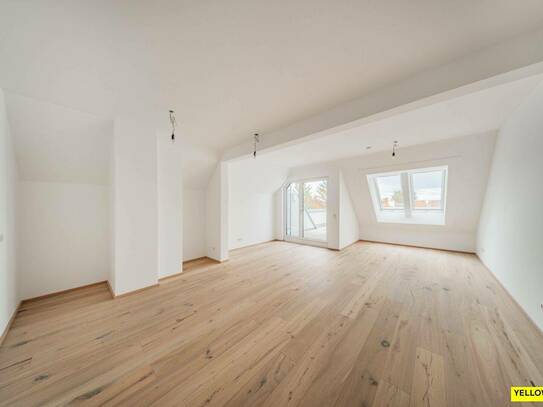 Dachgeschoss | 80m² Wohnfläche  | 14,82m² Freiflächen | Altbau-Renaissance in der Stadt Korneuburg