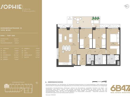 Geräumige und WG-taugliche 4-Zimmer-Neubauwohnung inkl. Abstellraum & mit Balkon - Nähe U4 Friedensbrücke