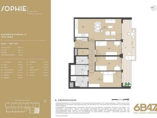 Geräumige und WG-taugliche 4-Zimmer-Neubauwohnung inkl. Abstellraum & mit Balkon - Nähe U4 Friedensbrücke