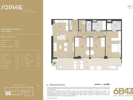 Geräumige und WG-taugliche 4-Zimmer-Neubauwohnung inkl. Abstellraum & mit Balkon - Nähe U4 Friedensbrücke