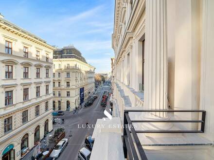 Traumhafte Altbauwohnung mit Balkon und Parkblick in erstklassiger Lage des Ersten Bezirkes I "The Parkview"