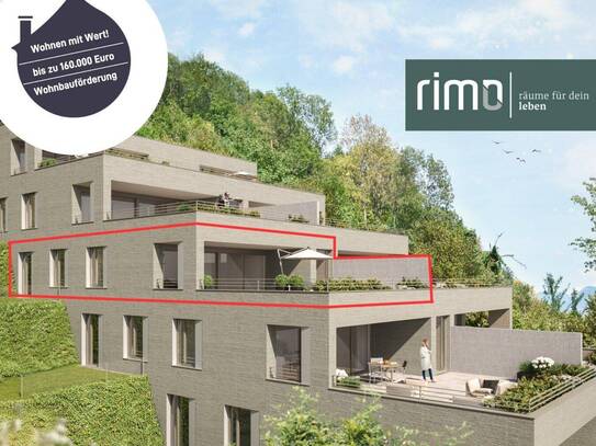 Wohnanlage "Hillside" - Traumhafte 4-Zimmerwohnung mit imposanter Terrasse - Top 16