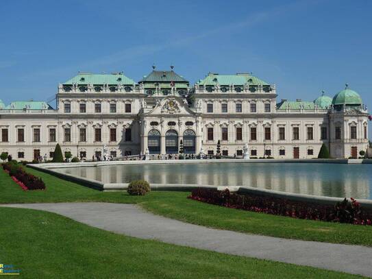 Traumhafte, exklusive 3 Zimmer Dachterrassen Wohnung 126.6m² Nähe Schloss Belvedere