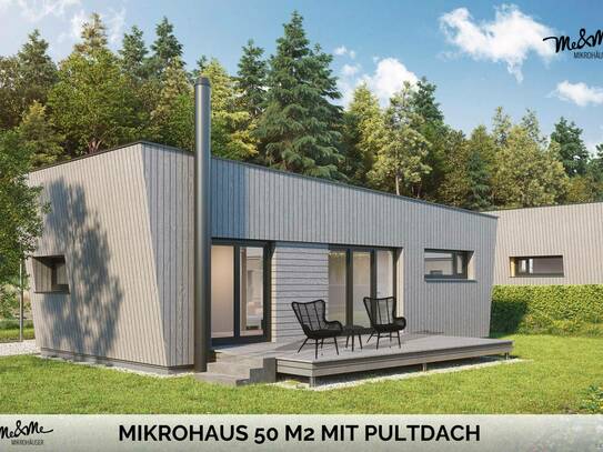 Dein ME & ME Mikrohaus 50 m2 mit 2,5 ZimmerWeniger ist mehr! Made in Austria!