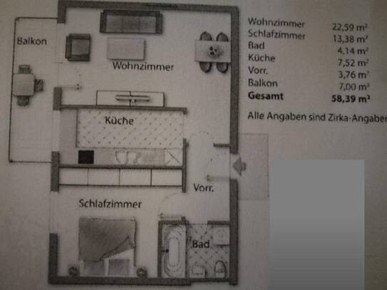 Ruhige 2-Zimmer Wohnung im Herzen von Wörgl zu verkaufen!