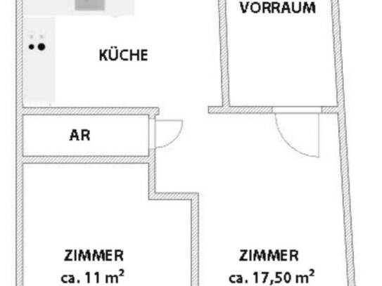 2-Zimmer Wohnung