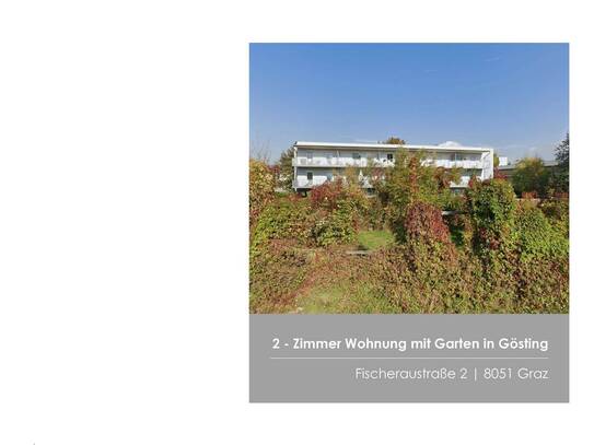 2 - Zimmer Wohnung mit Garten in Gösting