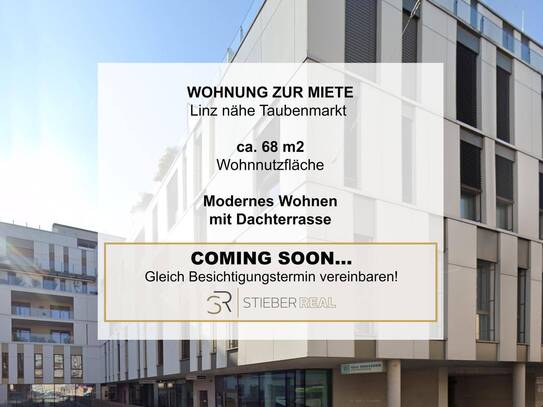 LIEBLINGSPLATZ: 2-Raum-Wohnung mit Dachterrasse