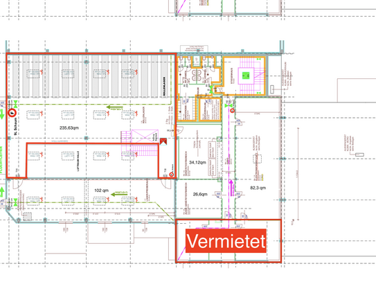 Ideal für Aktenlagerung: Rollregallager mit 235 m²