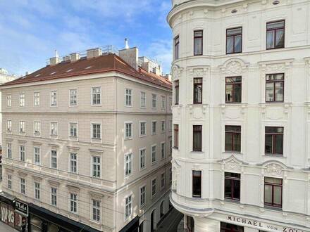 Geschmackvoll eingerichtete Wohnung zur Kurzzeitvermietung in bester Adresse im Herzen von Wien.