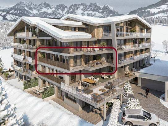 Suite Nr. 9: BLICK ZUM HAHNENKAMM UND PRIVATE SAUNA. Das ist viel besser als Johann Sebastian Bach!