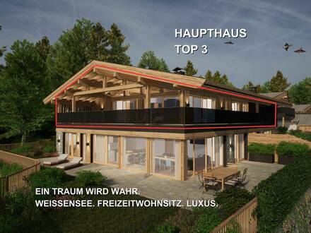 Ein Traum wird wahr! Weissensee. Freizeitwohnsitz. Luxus.Haupthaus Top 3 DG