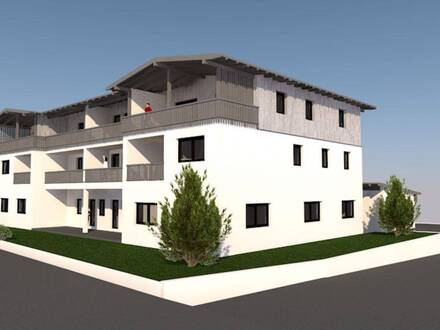 Neubauprojekt: Leistbare 2-Zimmer-Wohnung mit Balkon nahe der Salzburger Landesgrenze