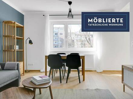 neu renovierte 2 Zi Wohnung im 2.Stock, klimatisiert mit Loggia, High Speed Internet, Hauptbahnhof (VIE118)