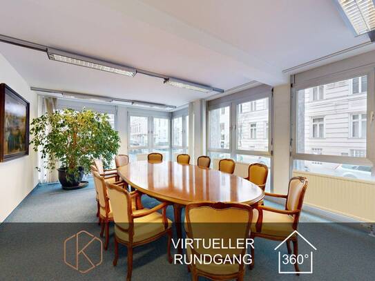 Repräsentatives Büro in Top-Lage Nähe Mariahilfer Straße | 208 m² | 8 Zimmer